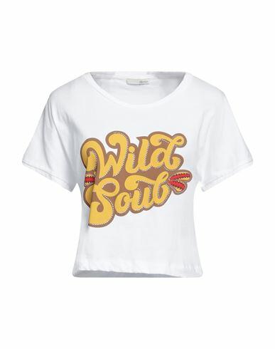 Relish Woman T-shirt White Cotton Cover