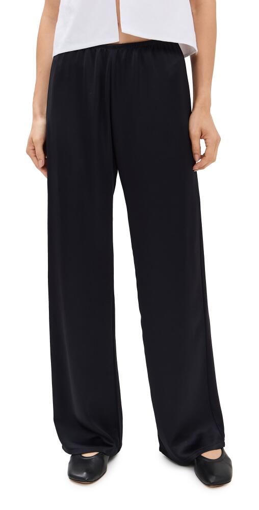 Leset Barb Wide Leg Pants Midnight Cover