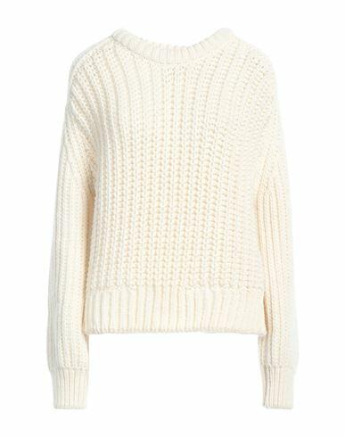 Parajumpers Woman Sweater Ivory Merino Wool, Acrylic Cover