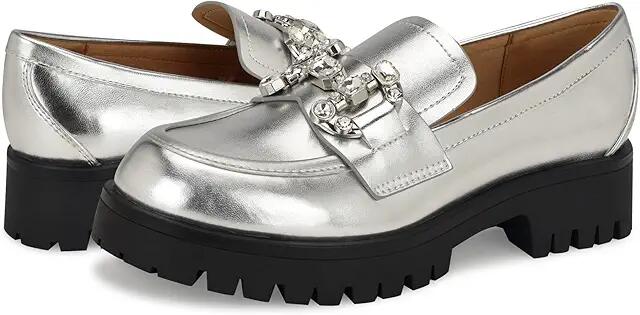 Nine West Glammy (Silver) Women's Flat Shoes Cover