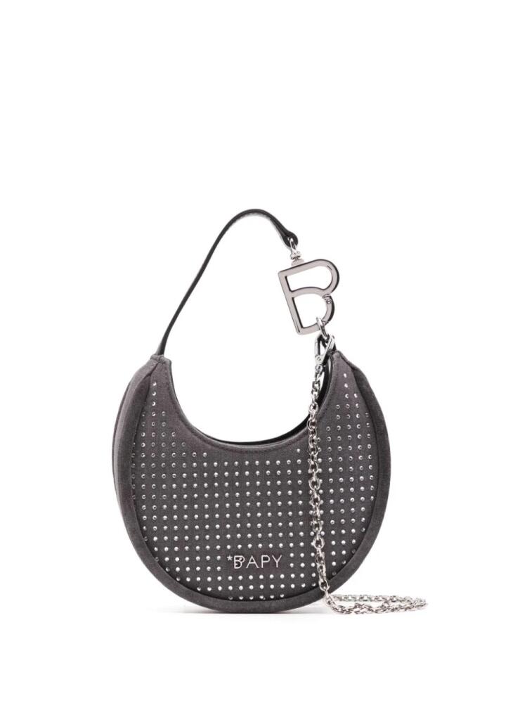 BAPY BY *A BATHING APE® Moon rhinestone cross body bag - Black Cover