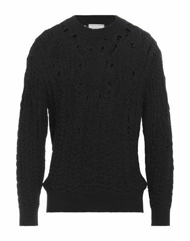 Isabel Marant Man Sweater Black Cotton, Polyamide Cover