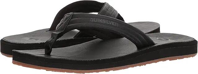 Quiksilver Carver Nubuck (Solid Black 2) Men's Sandals Cover