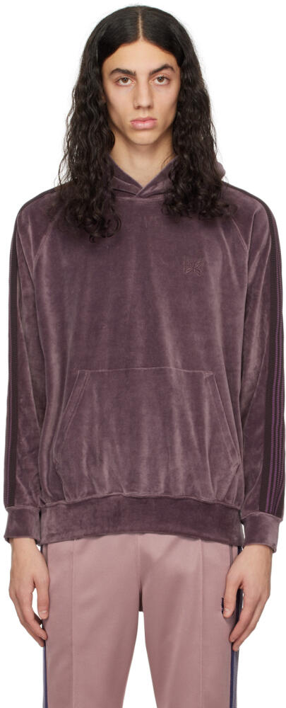 NEEDLES Purple Raglan Hoodie Cover