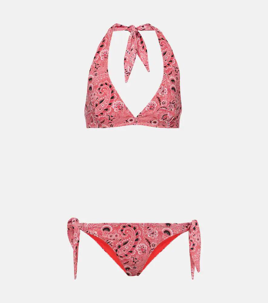 Etro Paisley halterneck bikini Cover