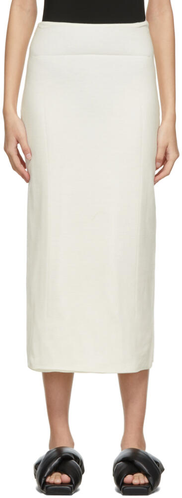 GAUCHERE Off-White Wool Vinod Skirt Cover