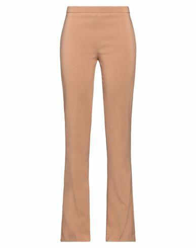 Atos Lombardini Woman Pants Camel Polyester, Elastane Cover