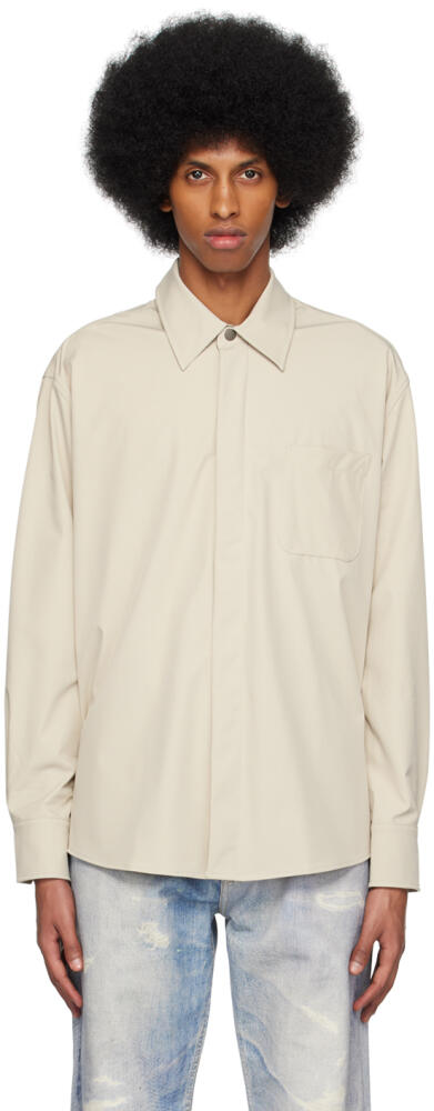 OUR LEGACY Beige Above Shirt Cover