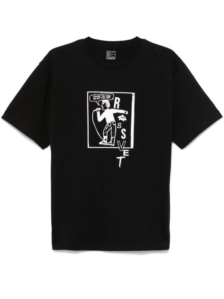 RASSVET logo-print T-shirt - Black Cover