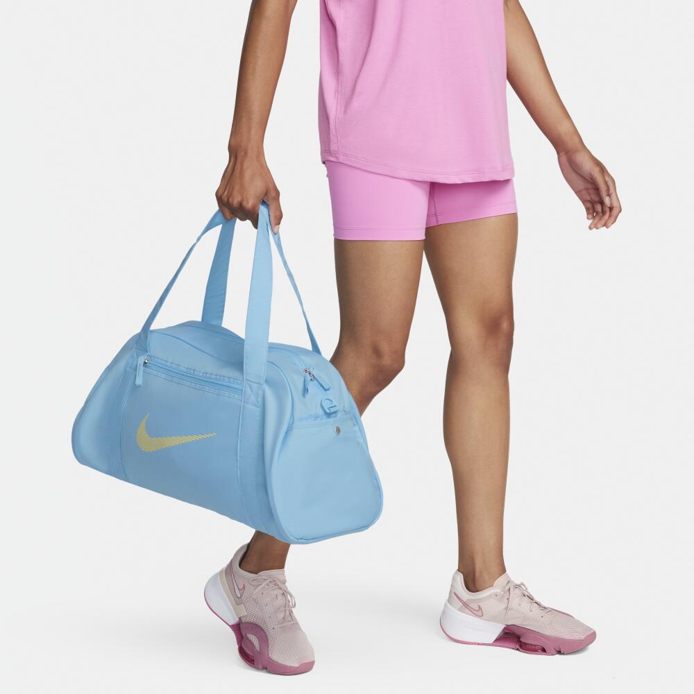 Nike Women's Gym Club Duffel Bag (24L) in Blue Cover