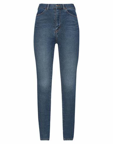 Dr. Denim Woman Jeans Blue Cotton, Elastane Cover