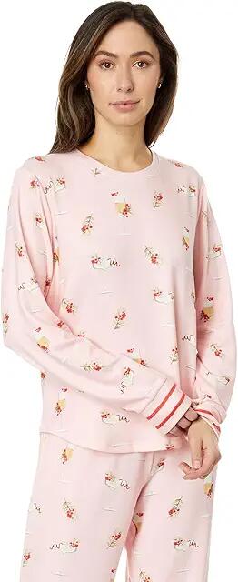 P.J. Salvage Cabins Cocktails Top (Pink Dream) Women's Pajama Cover