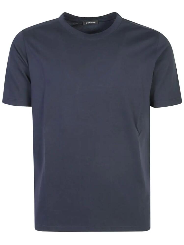 Cenere GB crew-neck T-shirt - Blue Cover