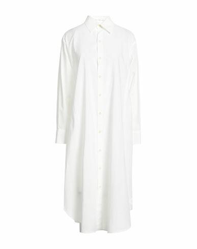 Yohji Yamamoto Woman Mini dress White Cotton Cover