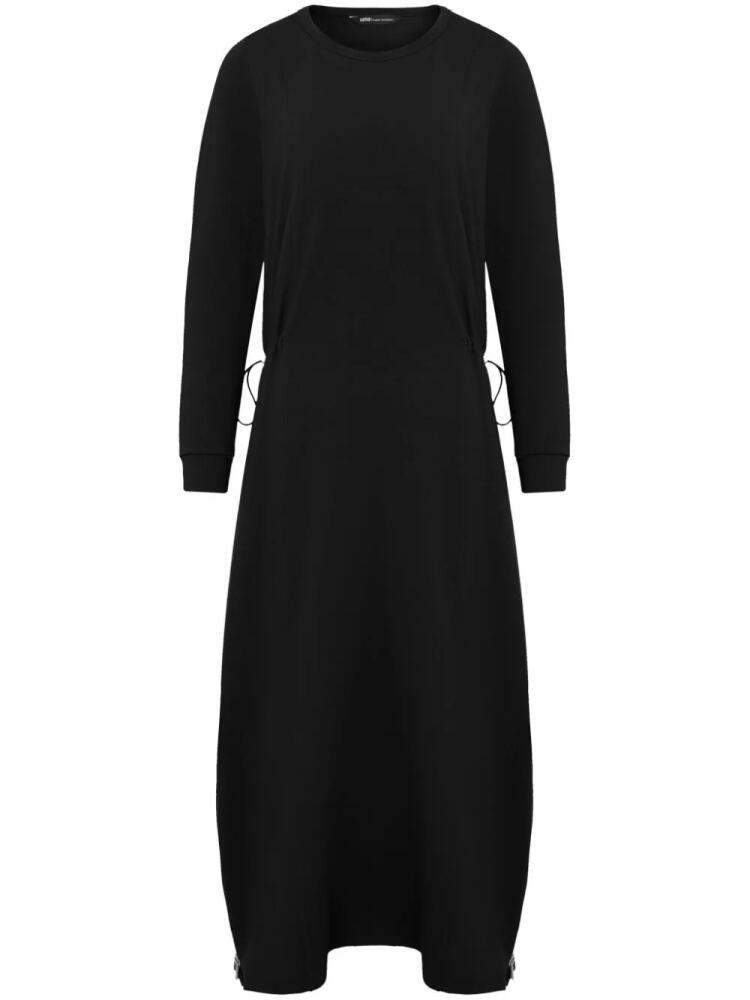 Uma | Raquel Davidowicz Metadona drawstring maxi dress - Black Cover