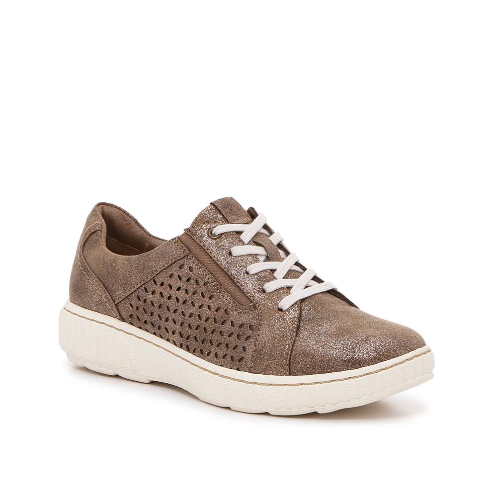 Clarks Caroline Ella Sneaker | Women's | Bronze Metallic Cover