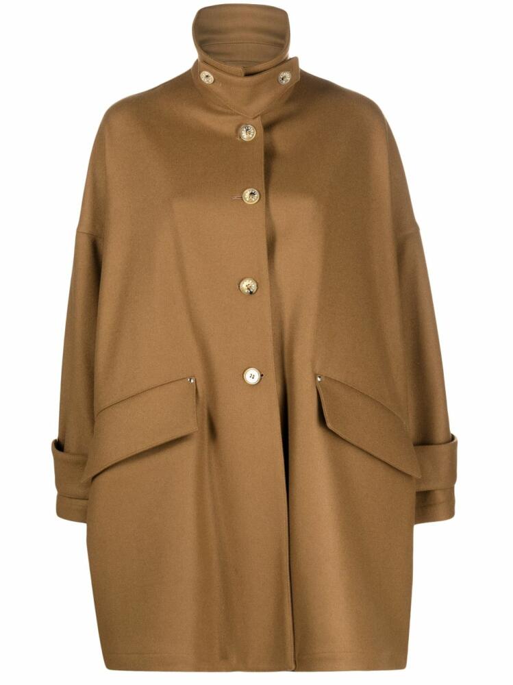 Mackintosh Humbie wool overcoat - Brown Cover