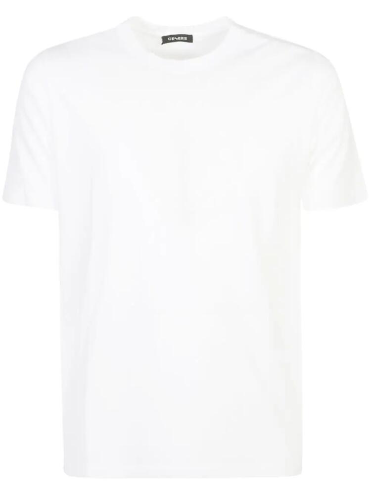 Cenere GB crew-neck T-shirt - White Cover