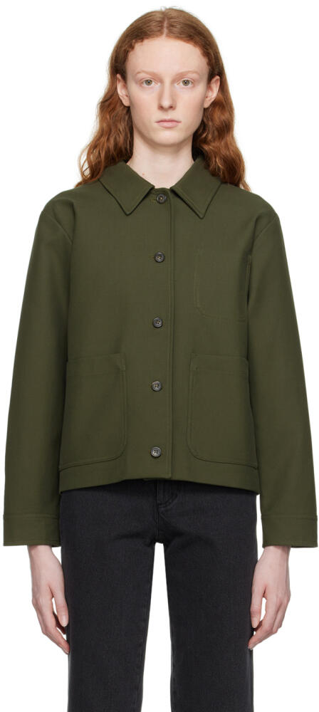 A.P.C. Green Nikkie Jacket Cover