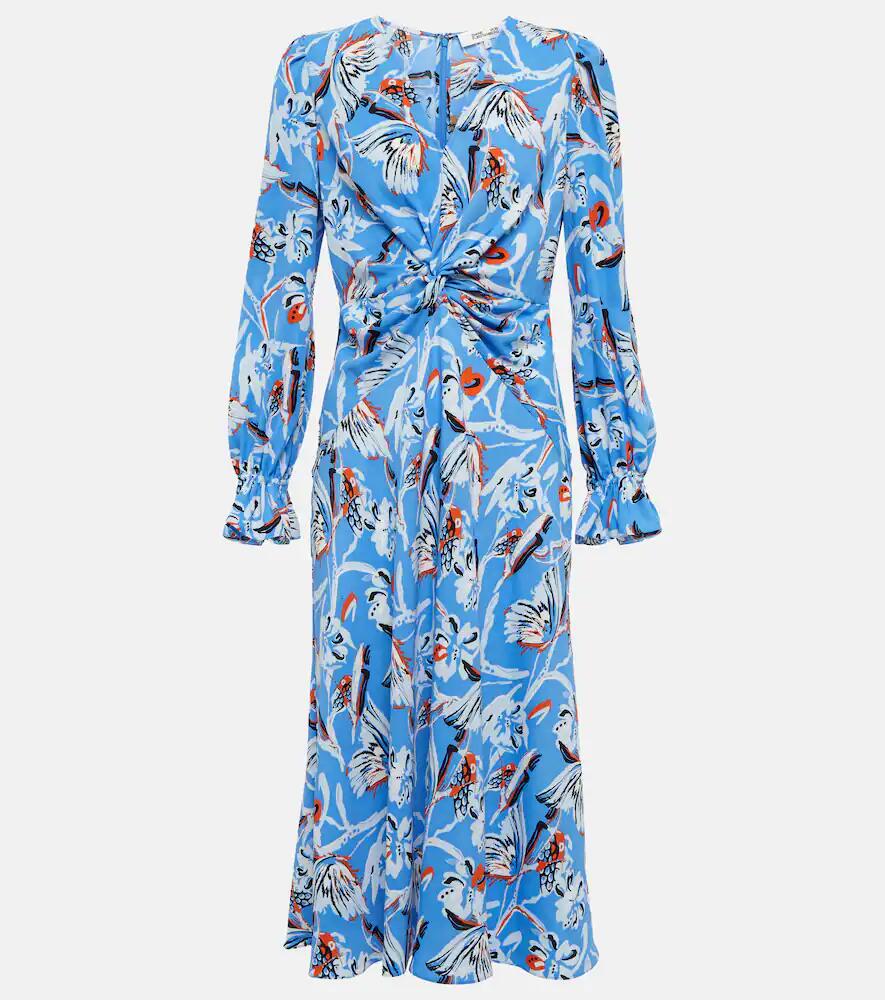 Diane von Furstenberg Anaba printed crêpe midi dress Cover