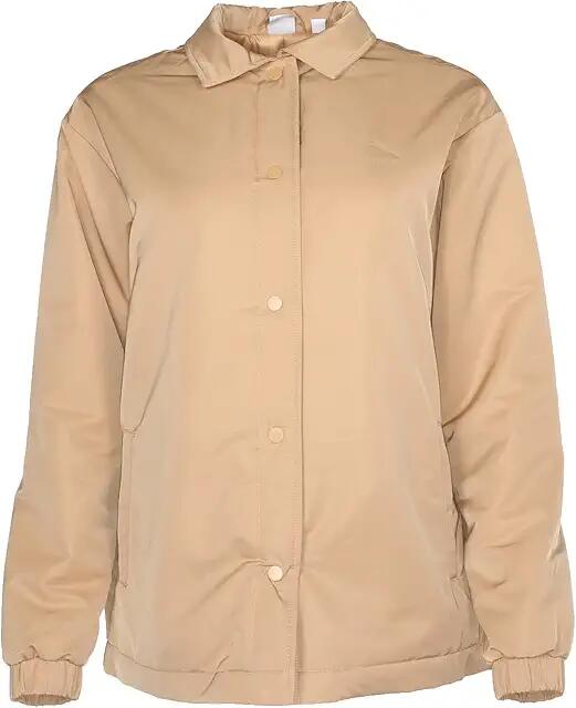 PUMA Classics Fashion Coach Jacket (Tan) Women's Clothing Cover