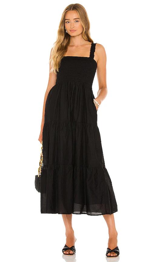 Seafolly Faithful Midi Dress in Black Cover