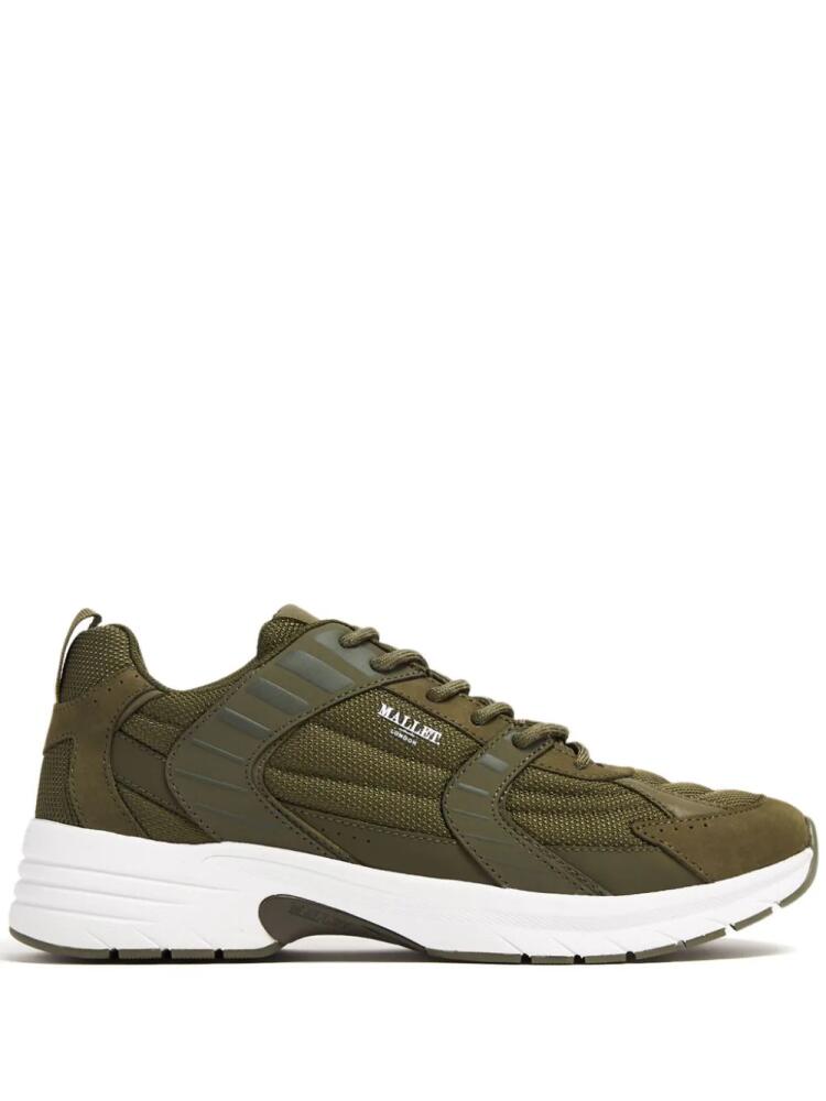 Mallet Holloway mesh sneakers - Green Cover