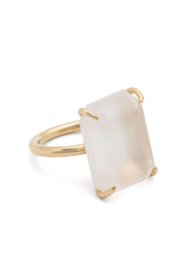 BEATRIZ PALACIOS quartz candy ring - Gold Cover