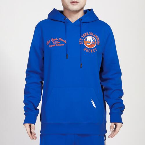 Pro Standard Islanders Hybrid Pullover Hoodie - Mens Blue Cover