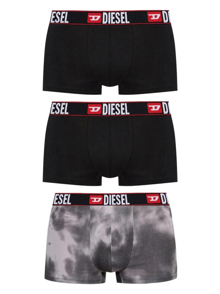 Diesel logo boxers (set of three) - Black Cover