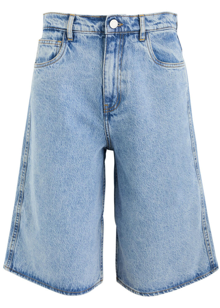 Coperni Denim Shorts - Light Blue Cover