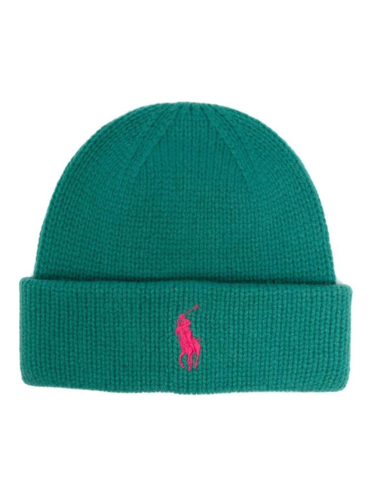 Polo Ralph Lauren logo-embroidered beanie - Green Cover