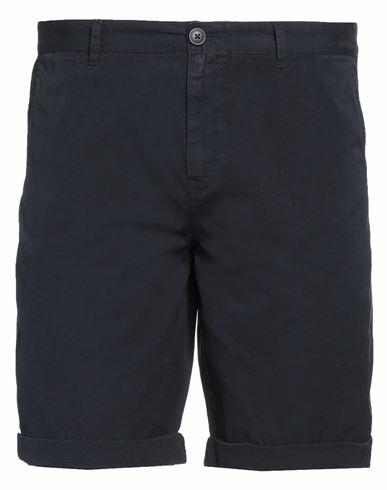 Barbour Man Shorts & Bermuda Shorts Navy blue Cotton Cover