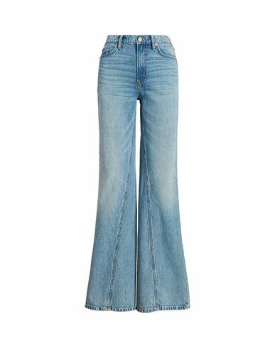 Lauren Ralph Lauren Woman Jeans Blue Cotton, Lyocell Cover