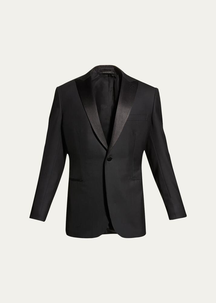 Brioni Men's Solid Wool Tuxedo Cover