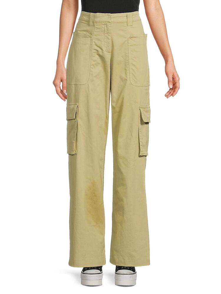 ba & sh Women's Quizy Cargo Pants - Khaki Cover