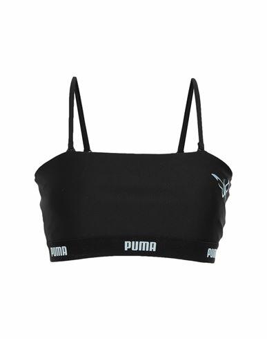 Puma Puma X Dua Lipa Bralette Woman Top Black Polyester, Elastane Cover