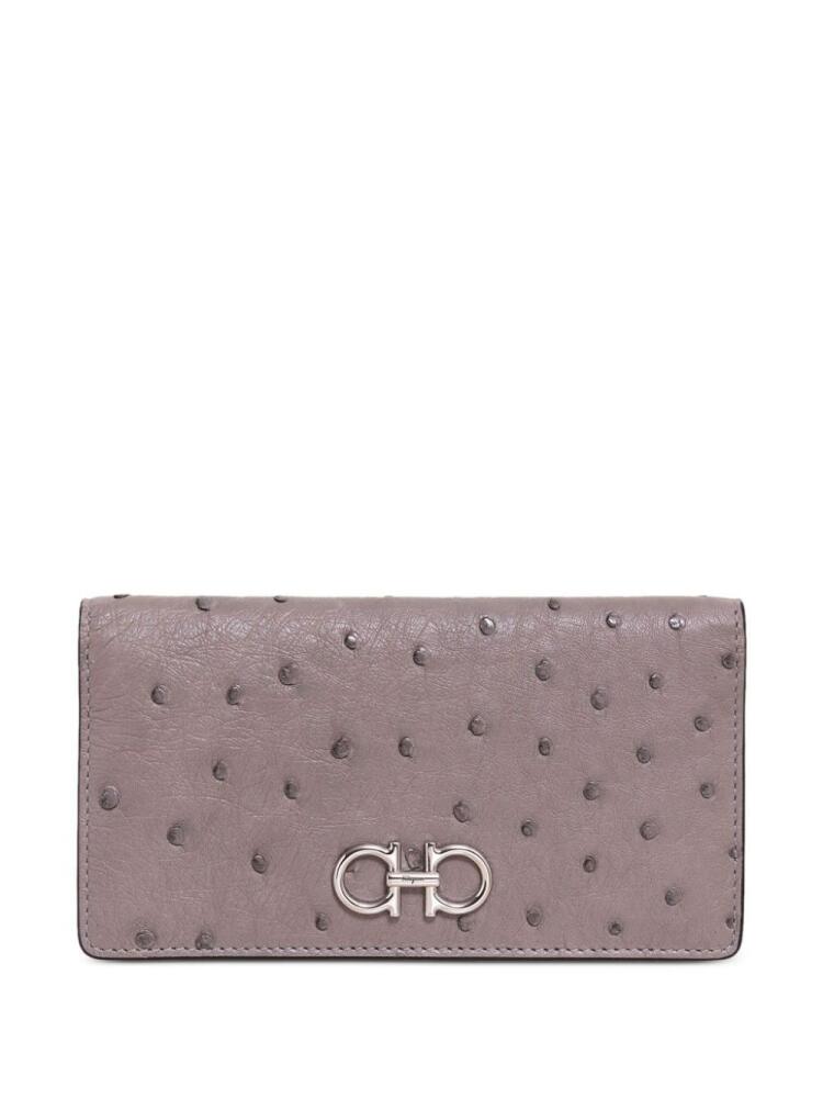 Ferragamo large Gancini continental wallet - Grey Cover