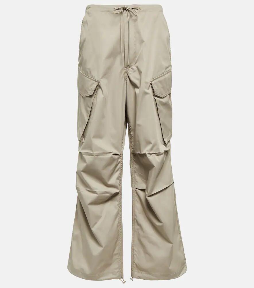 Agolde Ginerva cotton poplin cargo pants Cover