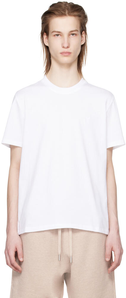 AMI Paris White Ami De Cœur T-Shirt Cover