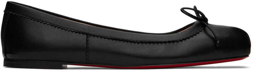 Christian Louboutin Black Mamadrague Ballerina Flats Cover