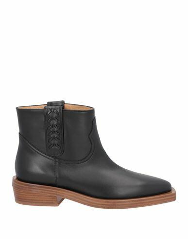 Gabriela Hearst Woman Ankle boots Black Calfskin Cover