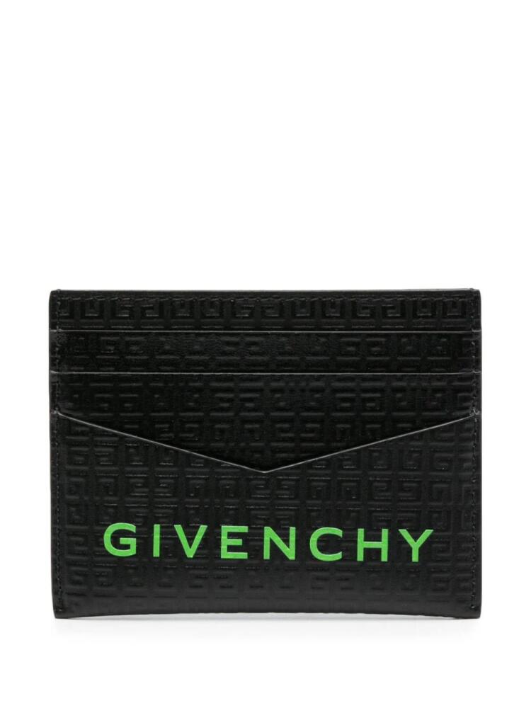 Givenchy 4G Micro leather cardholder - Black Cover