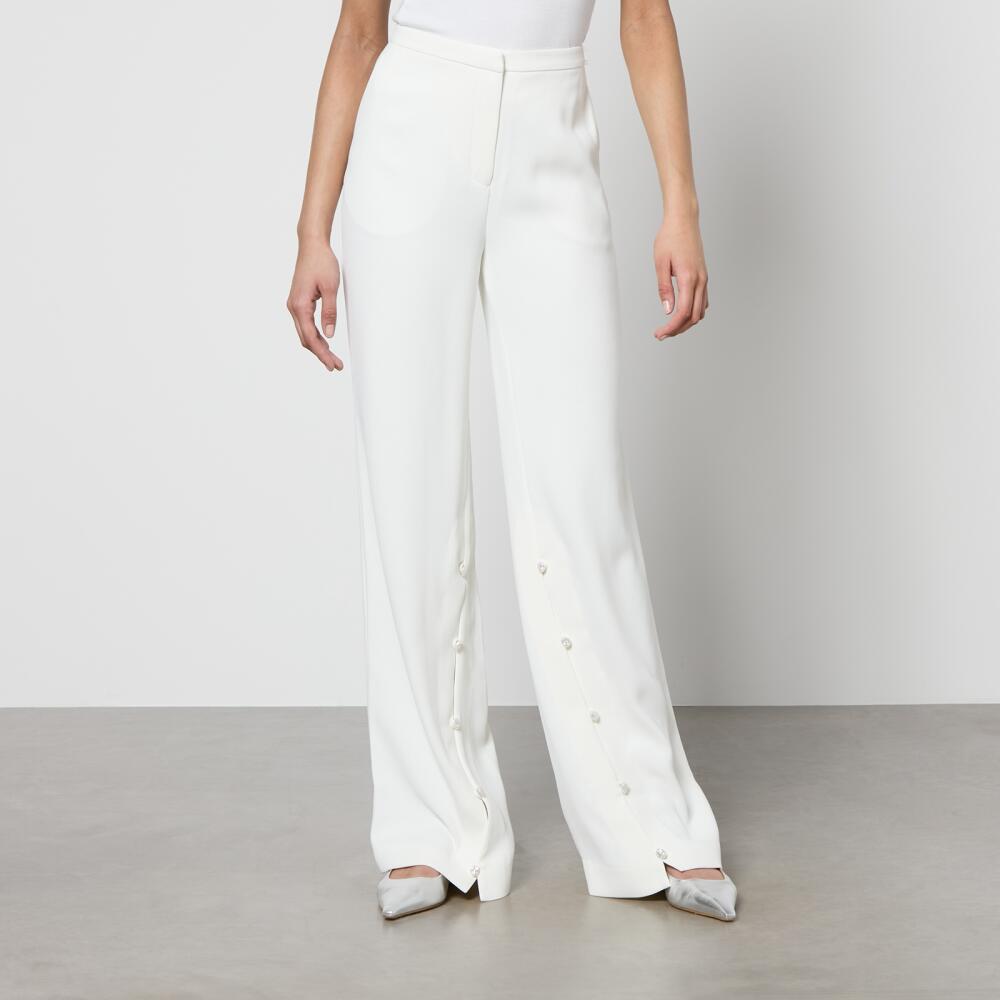 Stine Goya Isaac Recycled Satin Wide-Leg Trousers Cover