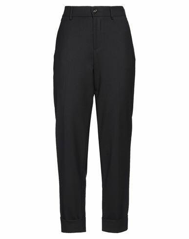 Berwich Woman Pants Midnight blue Polyester, Virgin Wool, Elastane Cover