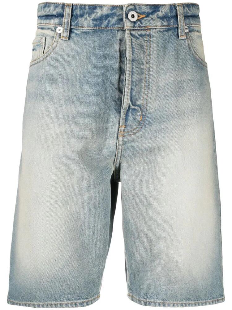 Kenzo knee-length denim shorts - Blue Cover