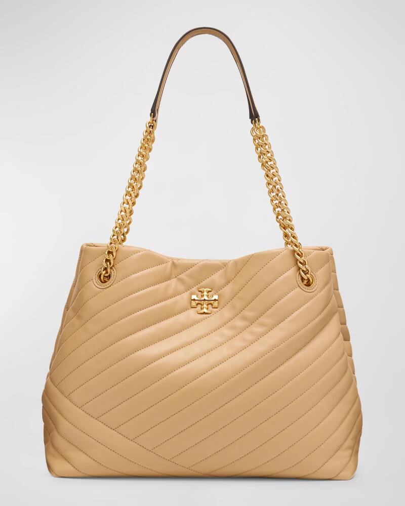 Tory Burch Kira Chevron-Quilted Leather Tote Bag Cover