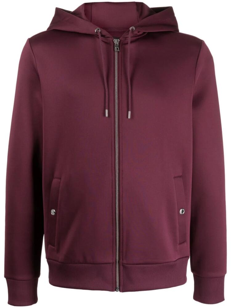 Michael Kors zip-up hooded jacket - Red Cover