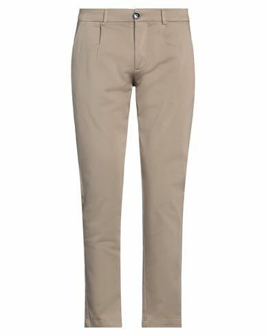 Pmds Premium Mood Denim Superior Man Pants Khaki Cotton, Polyamide, Polyester, Elastane Cover