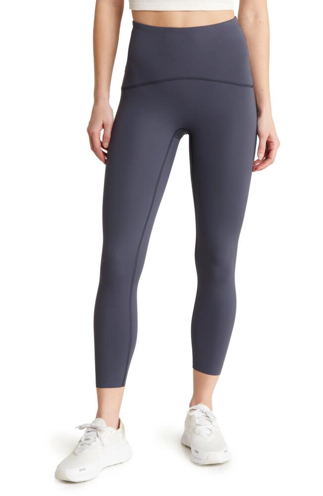 SPANX Booty Boost Active High Waist 7/8 Leggings in Dark Storm Cover